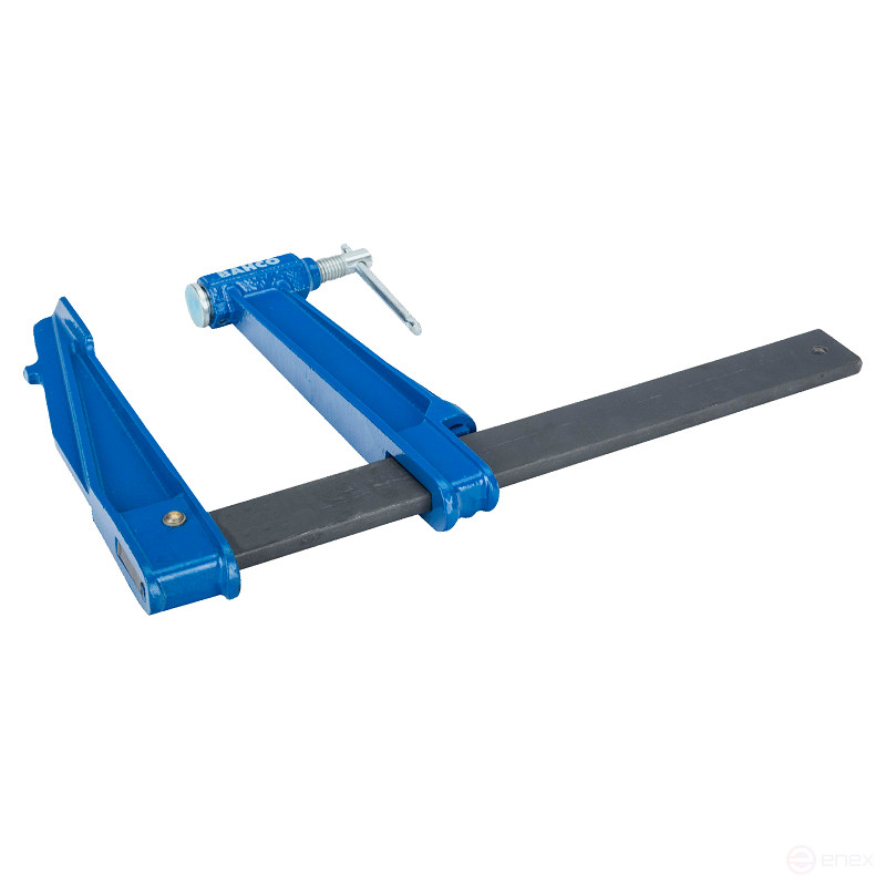 F-образная струбцина со стальной Т-образной ручкой 400 х 220 мм