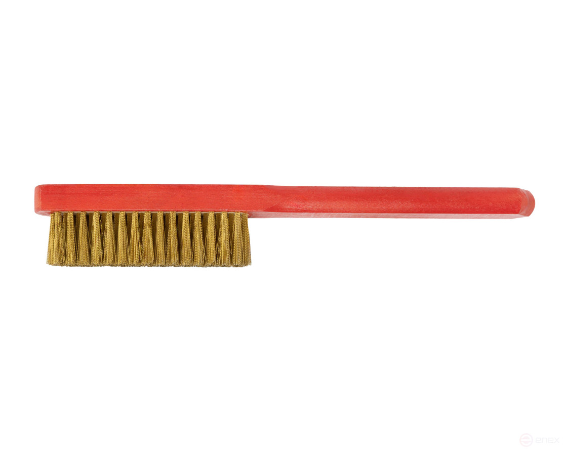 Ручная щетка 290х29, 4-рядная (латунь) 285-1002, HORTZ