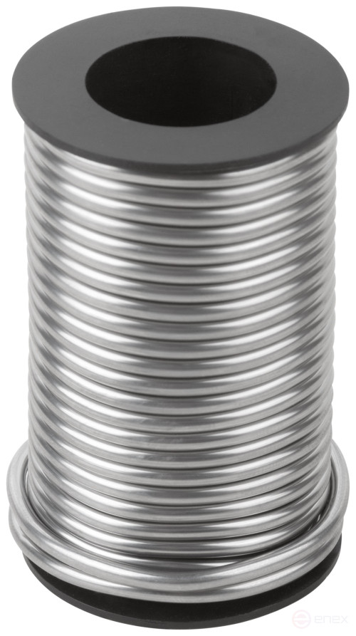 Solder POS 40 with rosin, wire diameter 2 mm, on a coil, 100 gr.