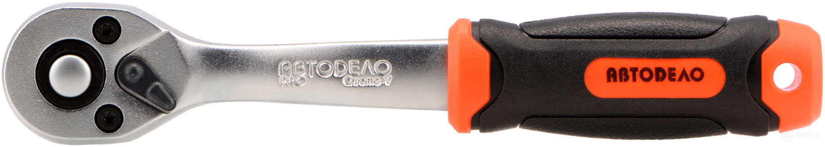 Трещотка 1/4"DR (L=150mm; 72 зубца; 5град) АвтоDело PRO (39484)