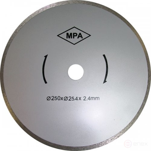 Круг алм ф 250x25,4х2,4 мм К 466, К466М, К468М