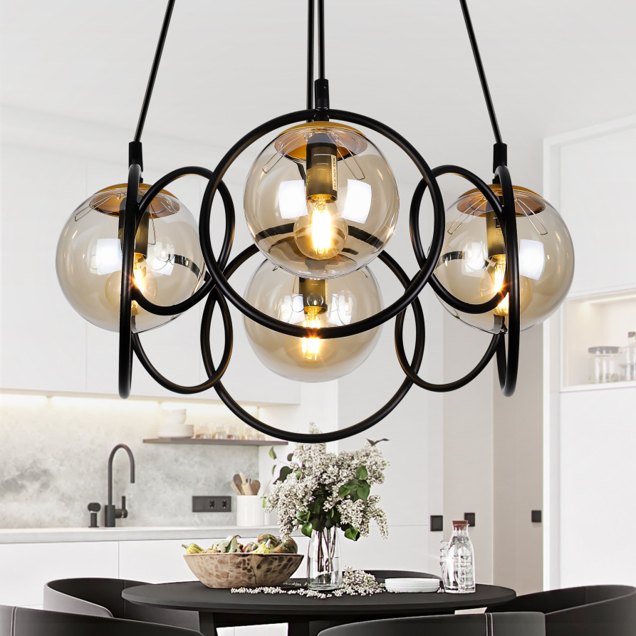 Люстра Rivoli Ariadna 4074-204 4 х E14 40 Вт дизайн