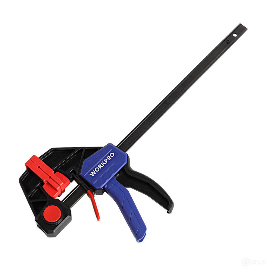 Quick-release rotary clamp 79x300mm prof WP232040 WORKPRO