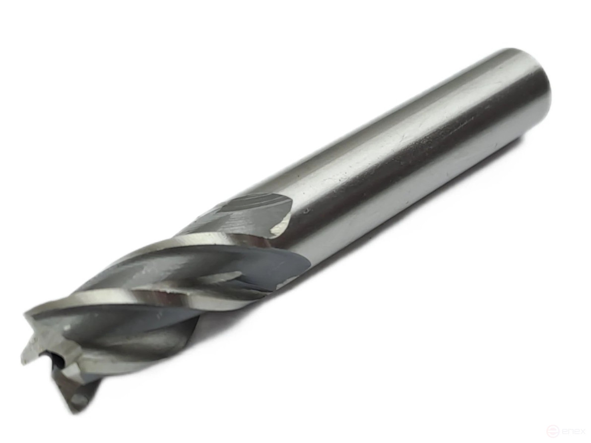 End mill with cylindrical shank f 12x26x83 mm z=4 P6M5K5 TORNERI T020861