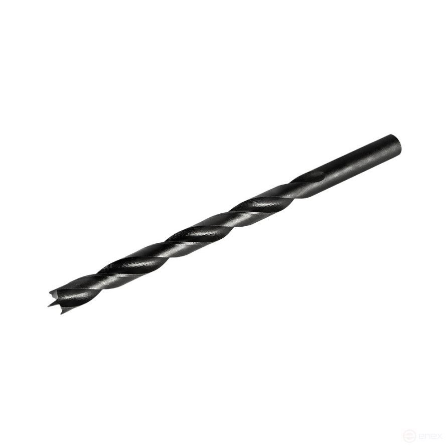 Wood drill bit PRACTICE 12 x 200 mm, W-sharpening, (1 pc.) blister, Profi series (775-655)