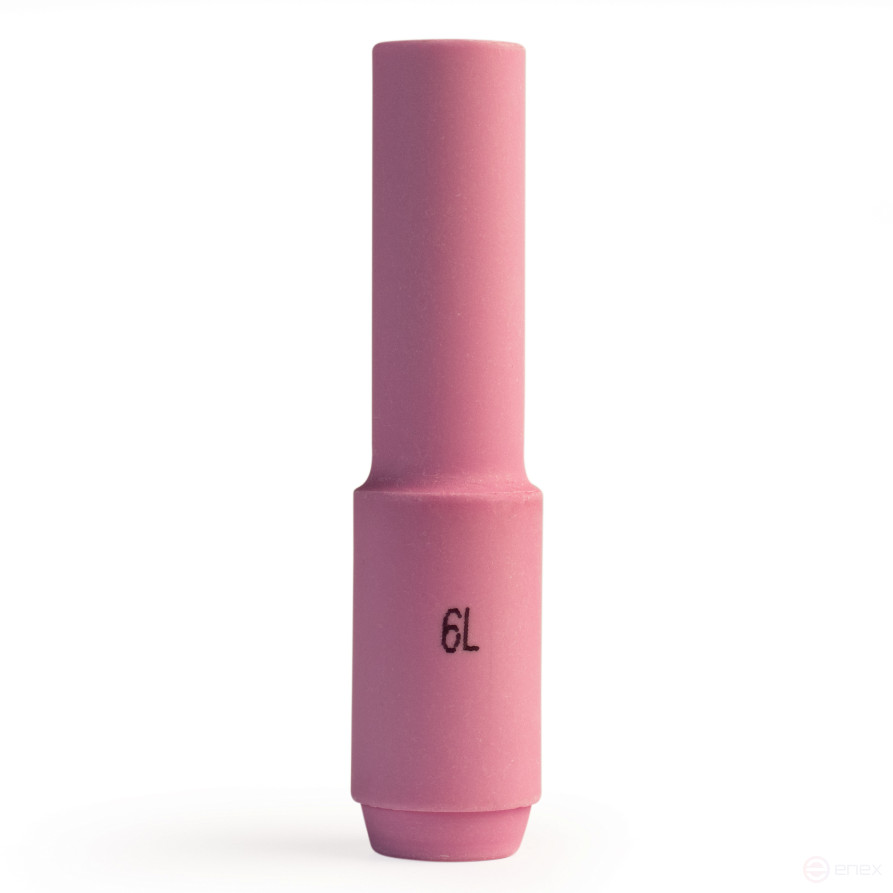 Ceramic nozzle TIG 17-18-26 d.9.5 No.6L extended