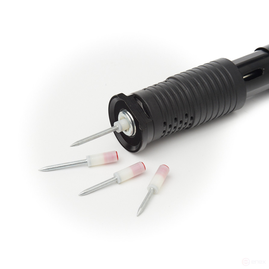 Гвозди монтажные пироксилиновые PA42 (одиночный гвоздь 42 мм, красный, 500 шт/уп) FEDAST