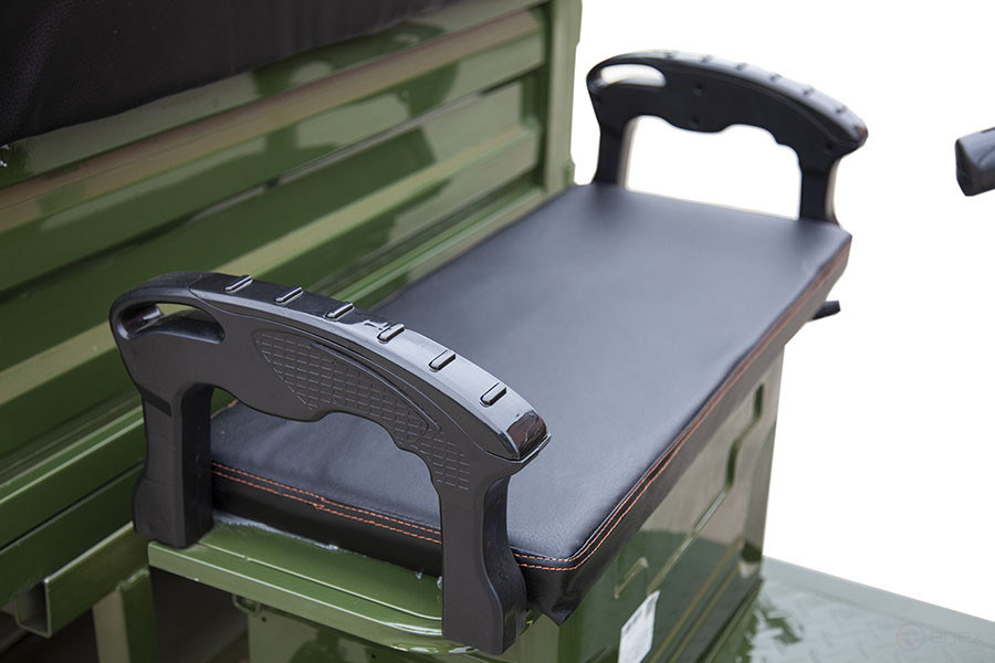 Cargo electric tricycle Rutrike D4 NEXT 1800 60V1500W, green