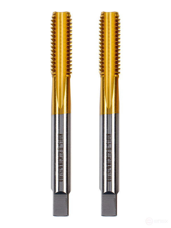 Метчики 171 ком-кт двухпр. Эксперт М14*1,25 M2 TIN (6542) Пласт бокс 1/60