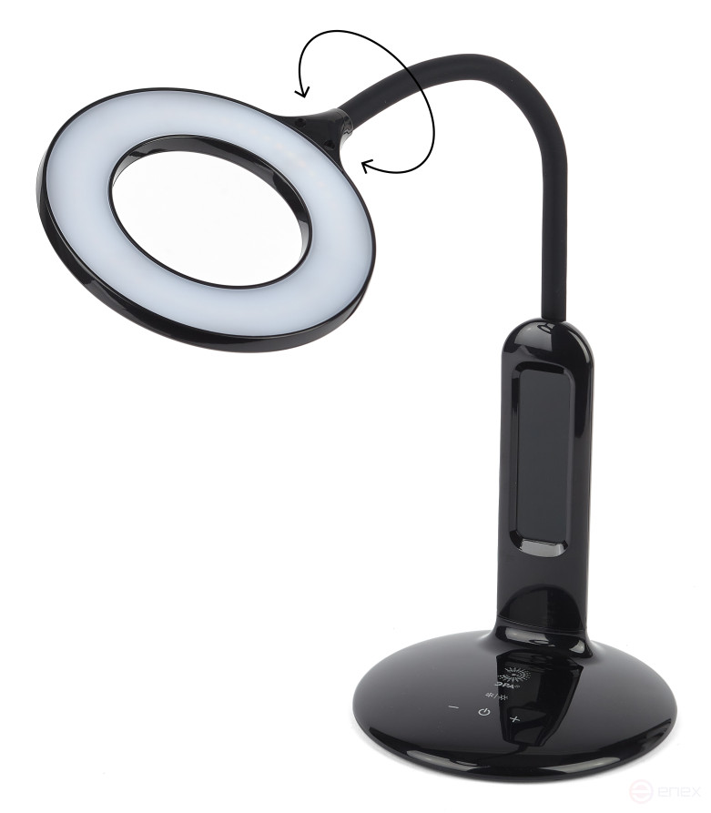 Настольный светильник ЭРА NLED-476-10W-BK светодиодный черный