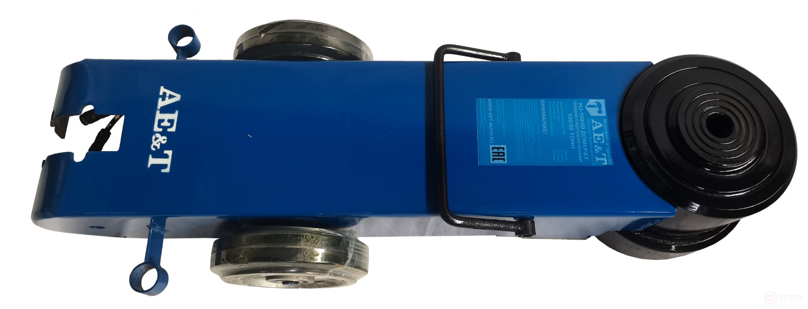 Pneumatic hydraulic Jack 100/50t HJ-100/50 AE&T