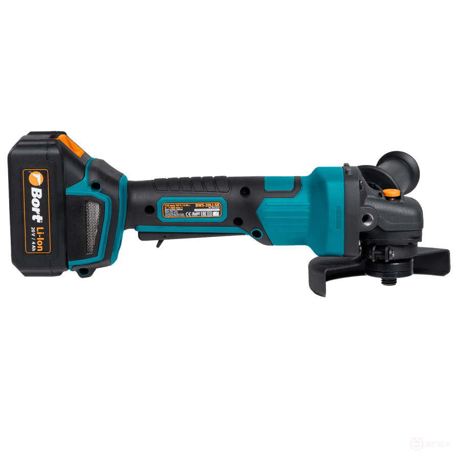Машина шлифовальная угловая аккумуляторная BORT BWS-20Li-SR
