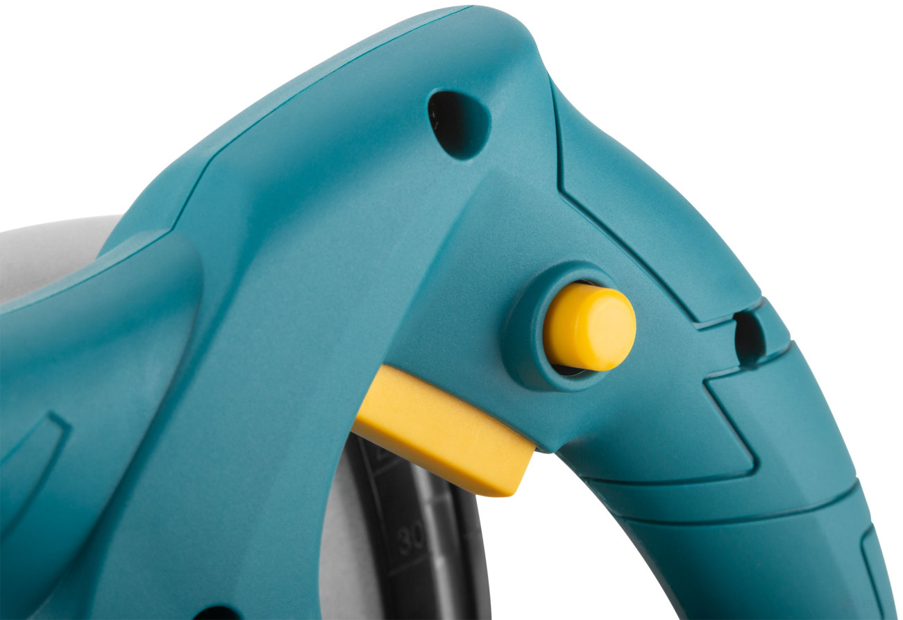 Пила дисковая 1000 Вт; 4800 об/мин; 165/20 мм; 2,1 кг; жел. опора; коробка