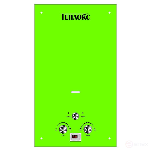 Цветная панель стеклянная зеленая1 для установки на ГПВС-10