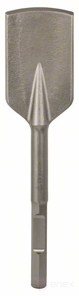Chisel on asphalt, hexagon chuck Ø 28 mm 500 x 125 mm