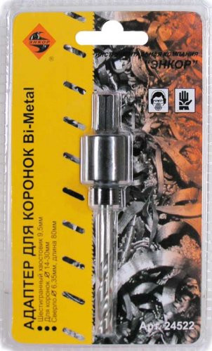 Adapter for S3/8" D crowns 14-30mm