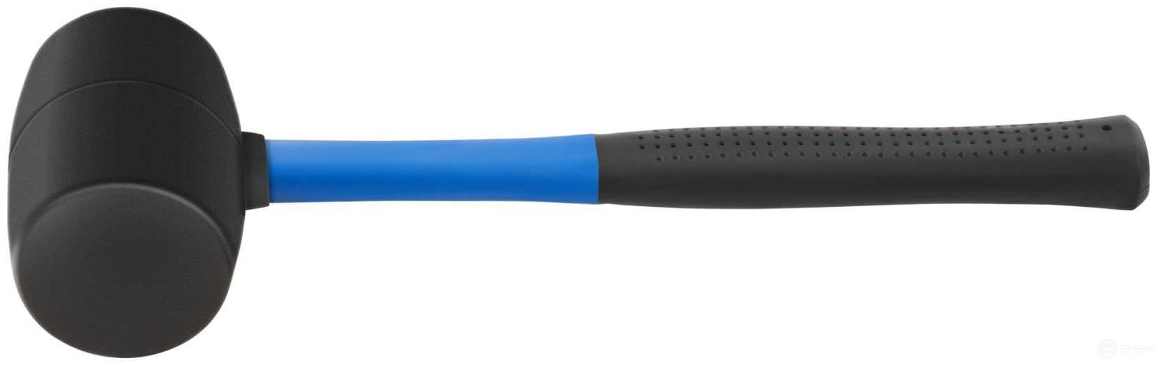 Rubber mallet, fiberglass handle 450 gr.