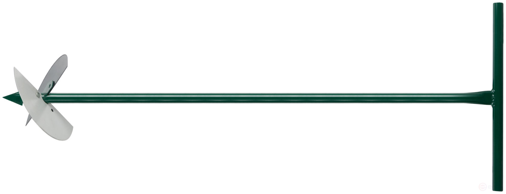 Garden drill, L=1000 mm, 2 nozzles 150 mm and 200 mm