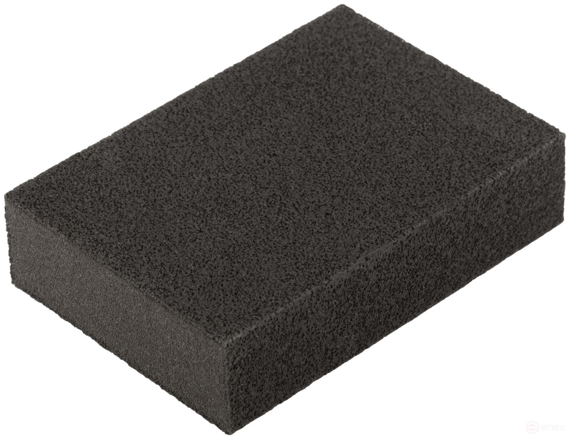 Aluminum oxide grinding sponge, 100x70x25 mm, P 320