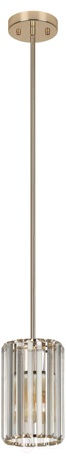Светильник подвесной (подвес) Rivoli Suzanne 1052-201 1 х Е27 40 Вт хрусталь