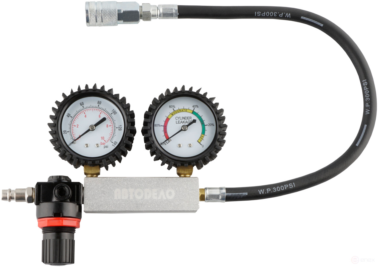 Набор для выявления утечек в цилиндрах (0-700 КПа) (АвтоDело) 40045