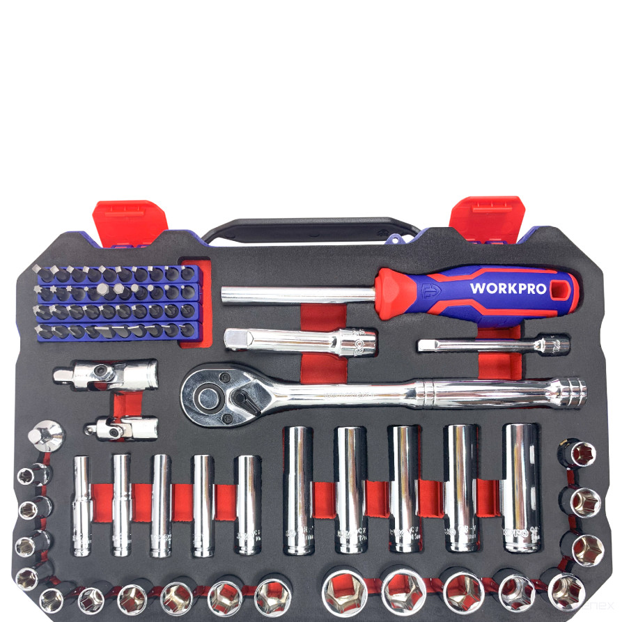 3/8" 75pcs WP202524 WORKPRO Tool Kit