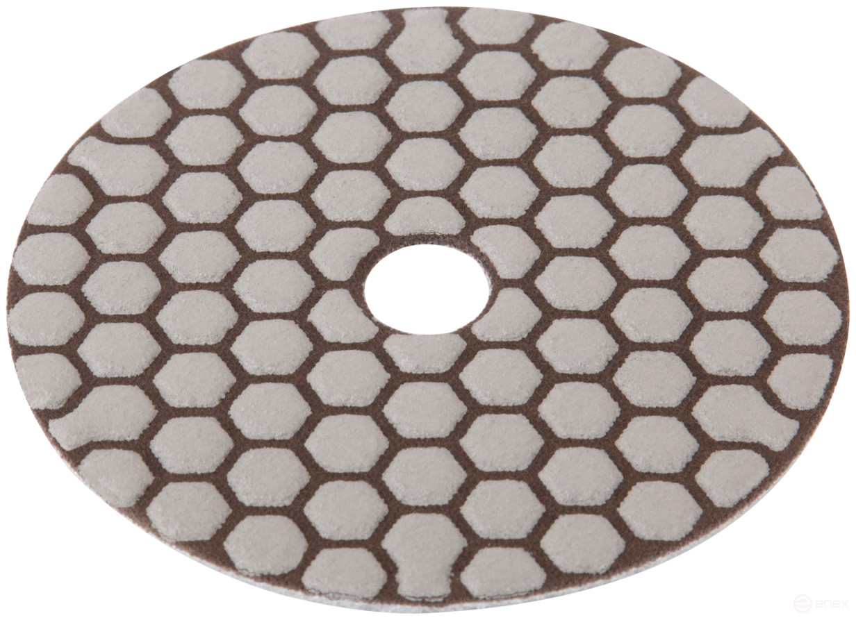 Алмазный гибкий шлифовальный круг АГШК (липучка), сухое шлифование, 100 мм, Р 30