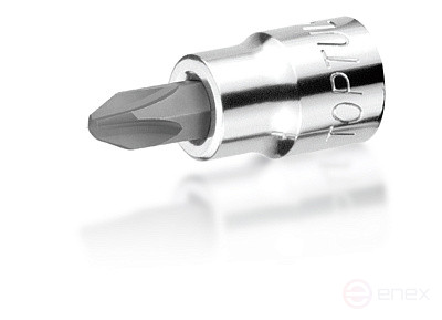 Головка торцевая с вставкой 3/8" PH4 L=48 мм TOPTUL