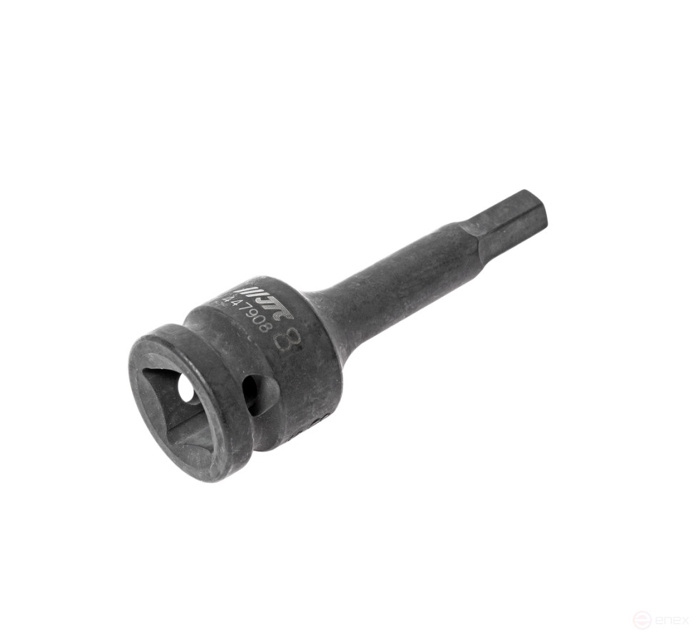 Бита-головка 1/2" HEX H8х78мм ударная JTC
