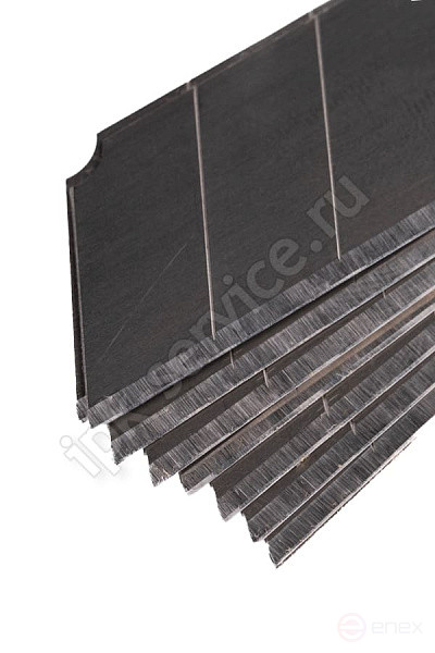 Лезвия для ножей 18мм 7 сегментов (уп. 10 шт.)