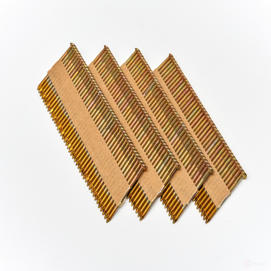 Rack-and-pinion nails for wood type D34 (2.8x50, RIEG galv. the ring. knurled, 3000 pcs/pack) FEDAST