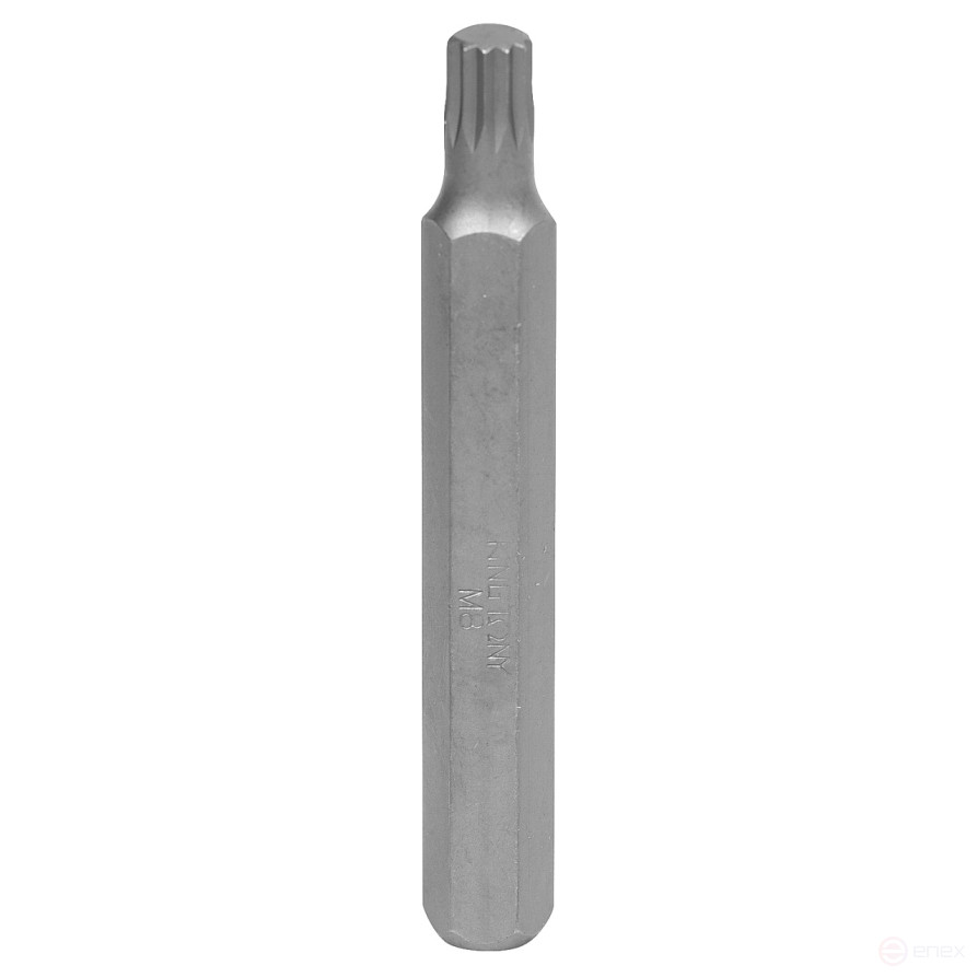 End insert (bit) 10 mm, Spline, M8, 80mm KING TONY 168008M