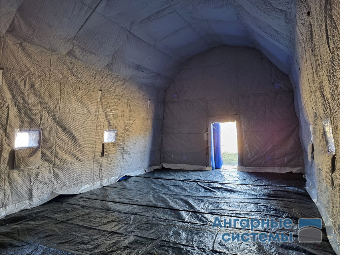 Пневмокаркасные модули — гаражи