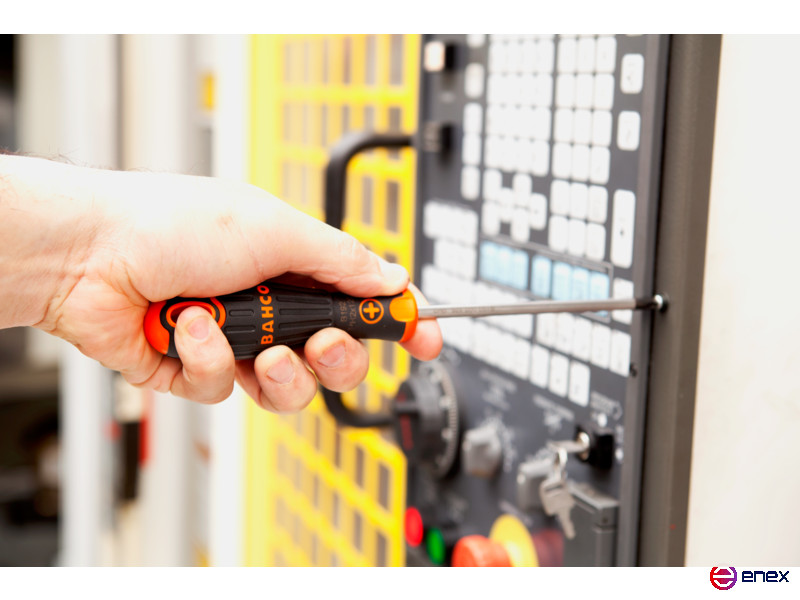 Отвертка BahcoFit для винтов со шлицем 6,5x1,2x125 мм, розничная упаковка