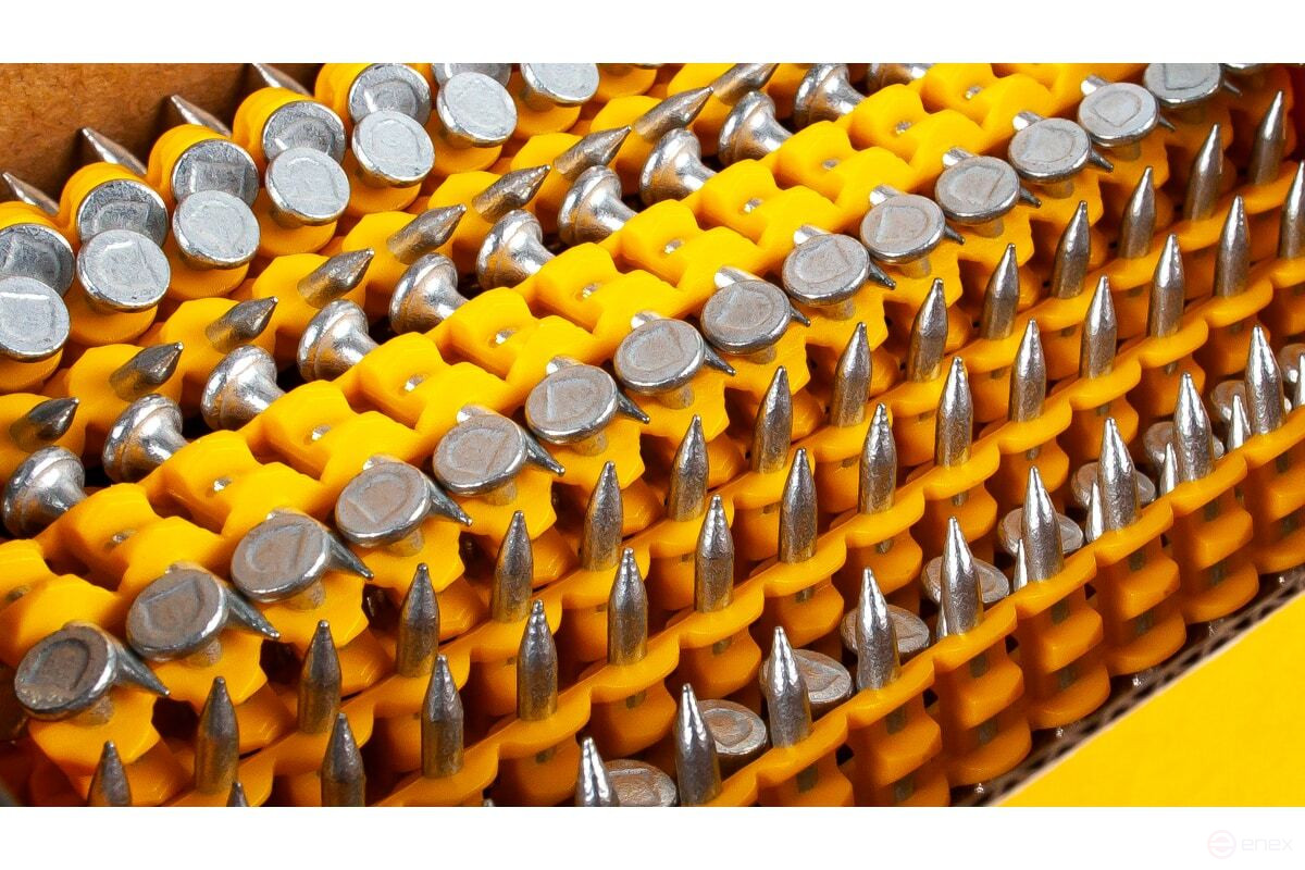 Гвозди по бетону для аккумуляторного пистолета DCN890 (3.0*22 мм, кован., 1005 шт/уп) FEDAST