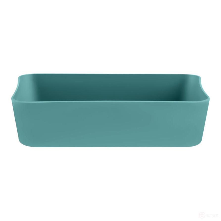 Лоток для канцелярских принадлежностей СТАММ "Voyage. NY", 13*17,8*4,4см, полипропилен, зеленый