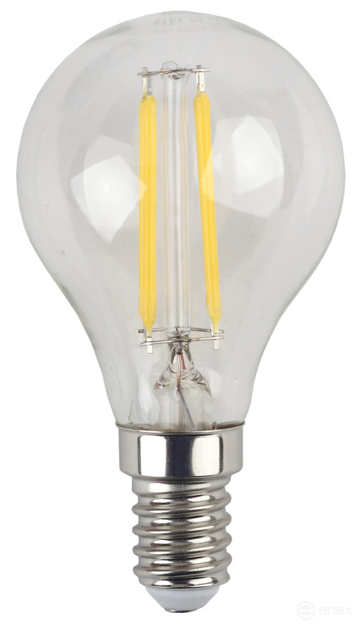 LED ERA Lamp F-LED P45-9W-827-E14 9W Filament Ball Warm White Light E14