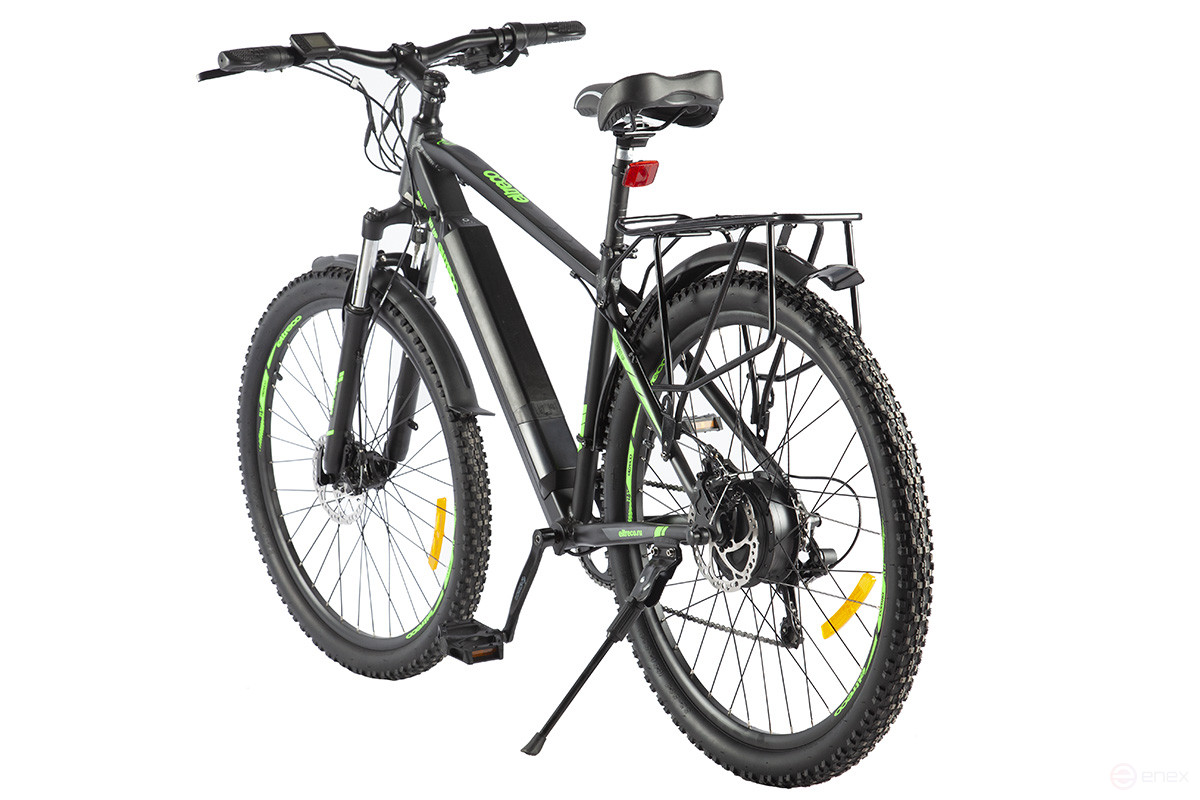 Велогибрид Eltreco Ultra Trend Up Черно-зеленый-2500
