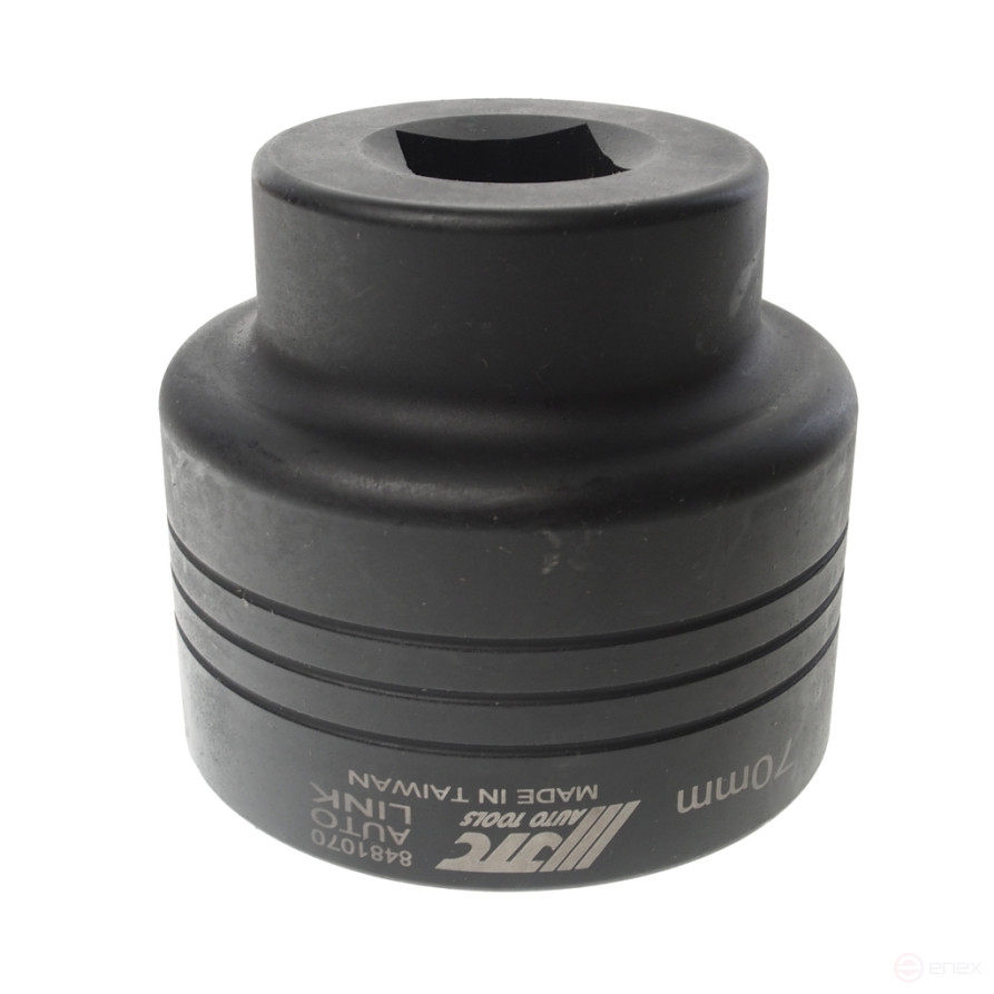 Головка торцевая 1" 70мм ударная 8-ми гранная JTC