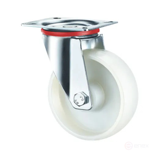 Nylon swivel wheel support RAD NY 200