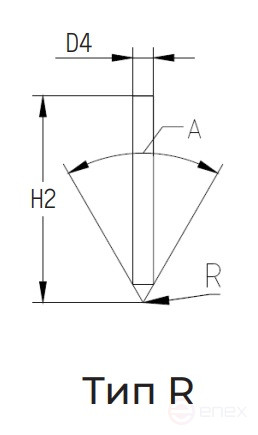 Щуп / Наконечник R-1-12-90-5