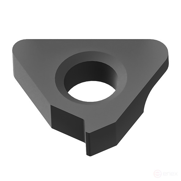 Пластина опорная резьбовая треугольная с углом наклона -0,5 STM22L-0,5 Beltools