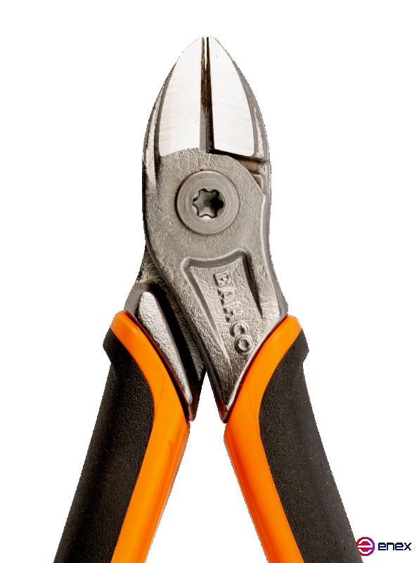 Кусачки-бокорезы с рукоятками ERGO, никельхромированная отделка, 140 мм, промышленная упаковка