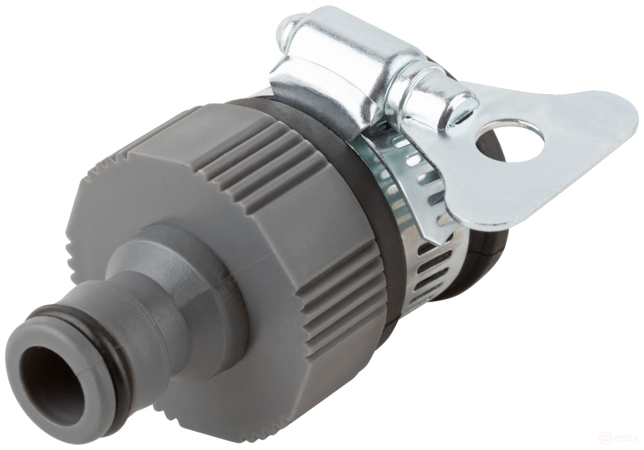 External adapter with 3/4" clamp