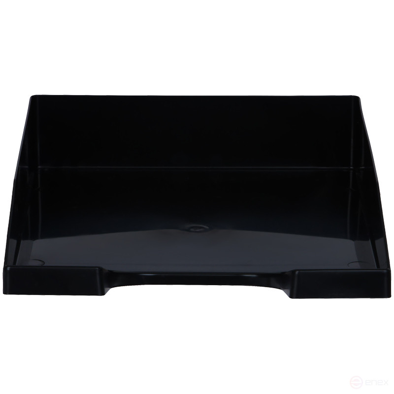 Лоток для бумаг горизонтальный СТАММ "Стандарт", черный