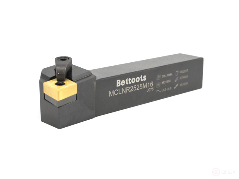 Резец проходной с ромбической пластиной 25 х 25 х 150 MCLNR 2525 M16 Beltools