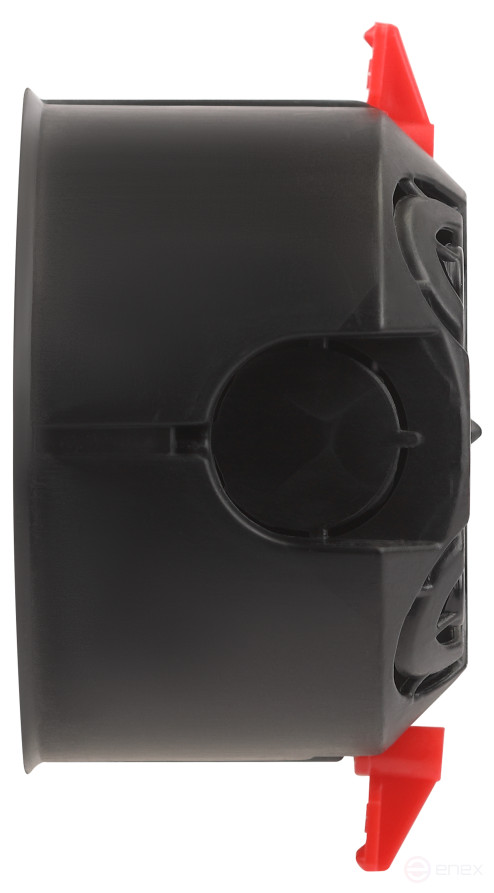 Коробка установочная ЭРА KUP-4-70-45 черная 4х местная 283х70х45мм для полых стен саморезы пластиковые лапки IP30