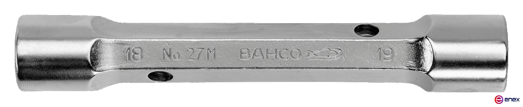 Ключ трубчатый двусторонний, 13x17 мм