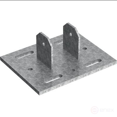 MIC-SA-MAH connector steel (2 pcs)
