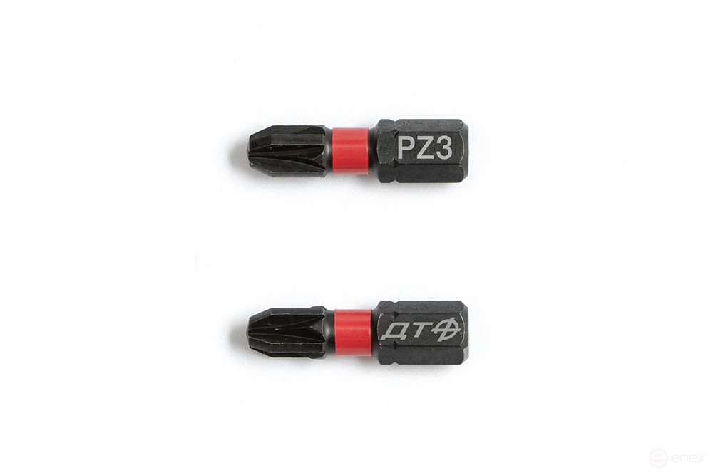 1/4" impact bit, PZ3 × 25 mm, 10 pcs.